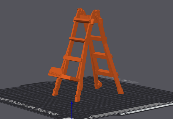 nivelador escalera teléfono soporte by jddjense casa oficina escritorio gigante miniatura pequeña 3d print model - Mito3D
