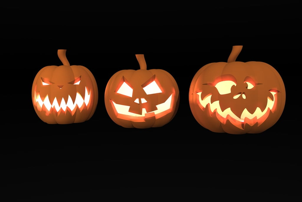 halloween pumpkins shared by jstory21 household festivities pumpkin 3d print model - Mito3D
