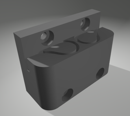 mgn12 linéaire rail monter ceinture tendeur by r2xprints 3d imprimante pièces rails 3d print model - Mito3D