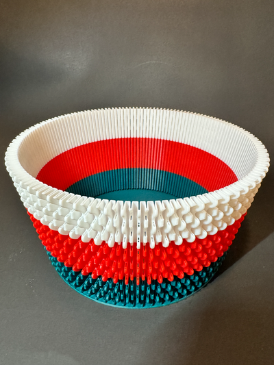 flexi bowl by jerrodbug tools organizers vase mode flexible 3d print model - Mito3D