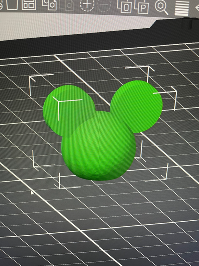 mickey ratón grande orejas válvula vástago gorra by bd 3d impresión pasatiempo bricolaje diy vehiculos micky tapa coche vehiculo neumático 3d print model - Mito3D