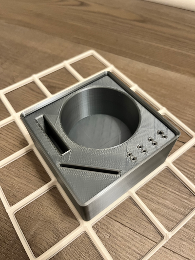 gridfinity acqua netto titolare supporto by arasaka utensili organizzatori gridfinitybin 3d print model - Mito3D