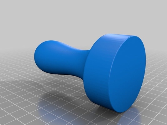 espresso tamper by creechoftheeast household house models thingiverse espressotamper 3d print model - Mito3D