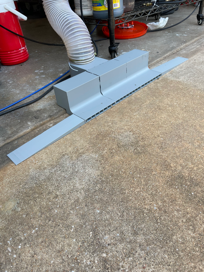 exhaust vent garage door extremely profile by cameronjbenson hobby & diy laser air 3d print model - Mito3D