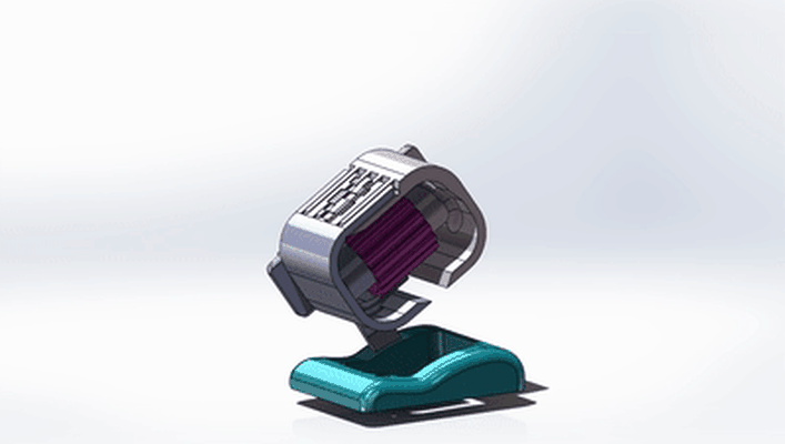 orologio in piedi base regolabile taglia by moda modelli 3d print model - Mito3D