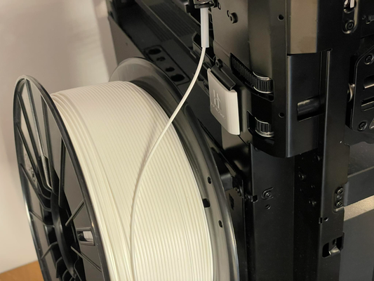 bambu laboratorio p1p latch on bobina guardia by cyber inventore 3d stampante accessori 3d print model - Mito3D