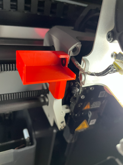 x1c manyetik araç baş örtmek kılıf kulp destek by mk tasarımlar 3d yazıcı aksesuarlar x1 karbon alet kafası el aleti tutucu ekstrüder 3d print model - Mito3D
