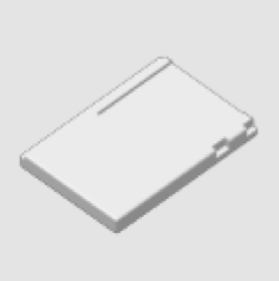 falso nintendo interruttore gioco carta by wangyupu utensili carte 3d print model - Mito3D