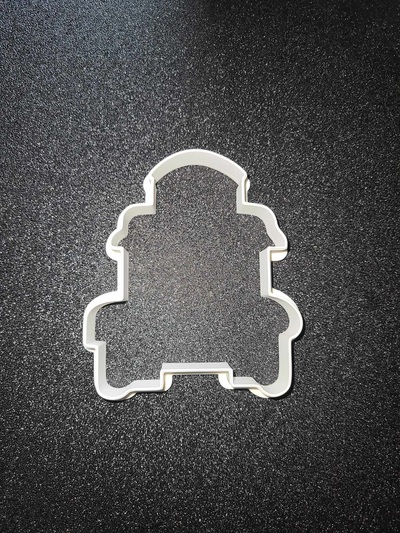 train - cookie cutter by wendyr21 household festivities cookiecutters cookiecutter cookiecad 3d print model - Mito3D