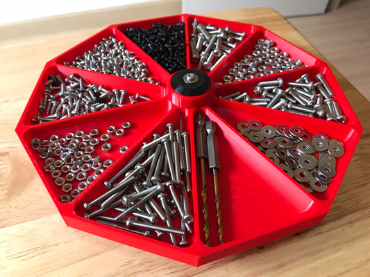 screw tray by amaritmay tools gadgets 3d print model - Mito3D