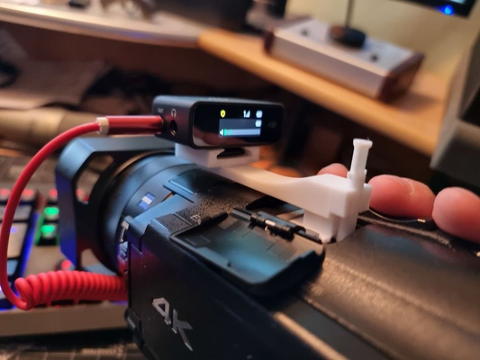 sony telecamera blitz schuh by inverso paolo utensili gadget adattatore flash supporto per montaggio slitta calda accessorio attrezzature veloce titolare scarpa attrezzatura fotografica accessori fotocamere 3d print model - Mito3D