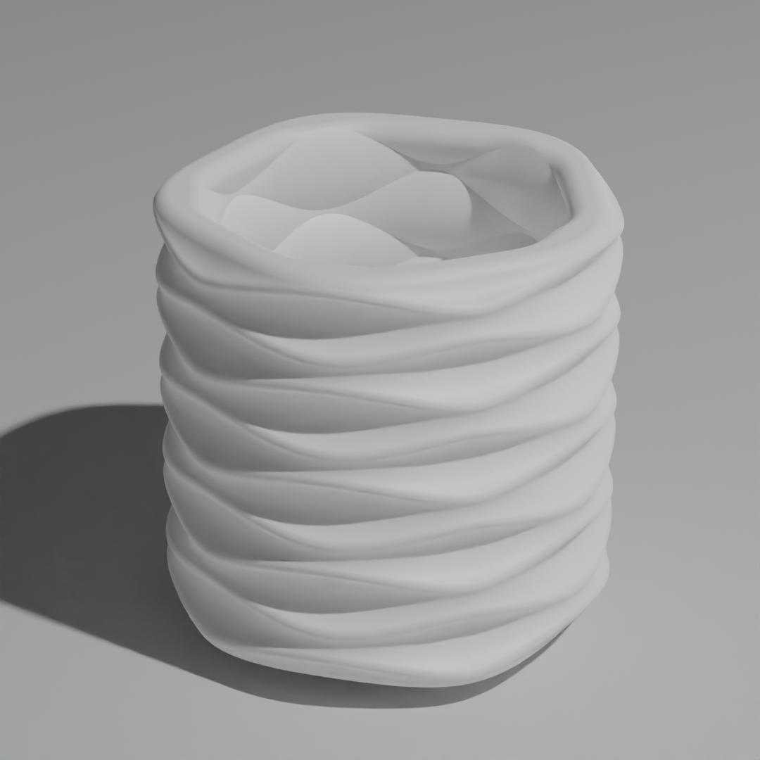 halter unterstützung 5 falten ausführung by gefallener engel haushalt dekor zuhause haus inhaber lager vase 3D print model - Mito3D