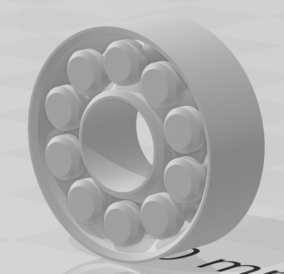 606 rodamiento impresión in sitio by kooooo herramientas pelota aspectos 606zz rápido ingenieria 3d print model - Mito3D