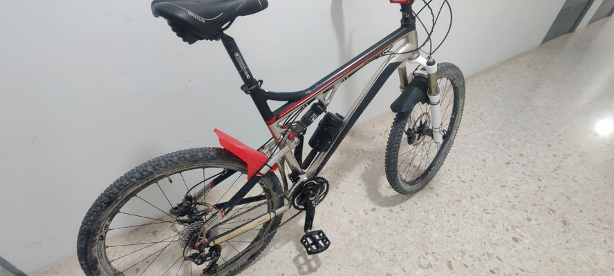 retaguarda guarda lamas 26 27 5 29 mtb by kjturok passatempo faça esporte ar livre bicicleta guardabarros 3d print model - Mito3D