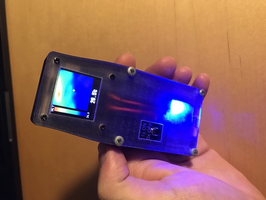 kızılötesi termal kamera amg8833 by samuel123 hobi kendin yap elektronik sensör aslan typec 3d print model - Mito3D