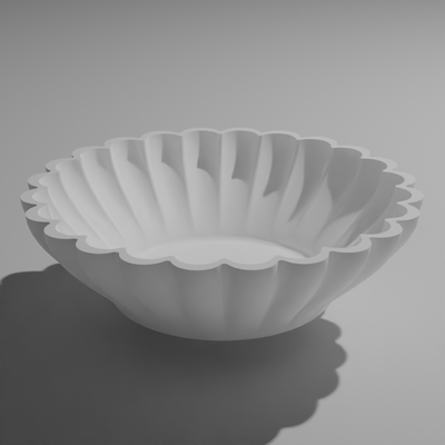 bowl 1 spiral by fallenangel household decor home homedecor storage 3d print model - Mito3D