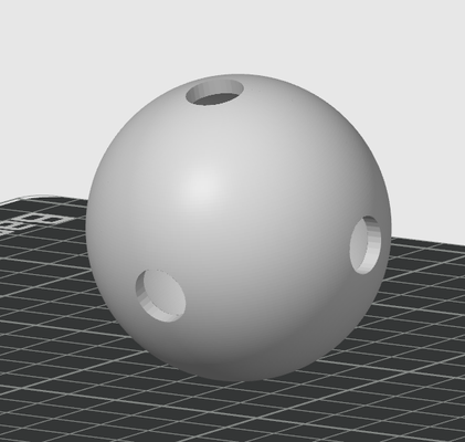 cat ball by thecatthatgames household pets 3d print model - Mito3D