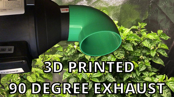 90 degré 4 vivant coude by 3d impression trucs ménage jardin chose universelle 3d print model - Mito3D