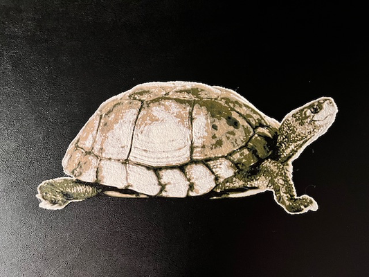 hutschmiede schildkröte by maureen nemetski kunst 2d filamentmalerei 3d print model - Mito3D