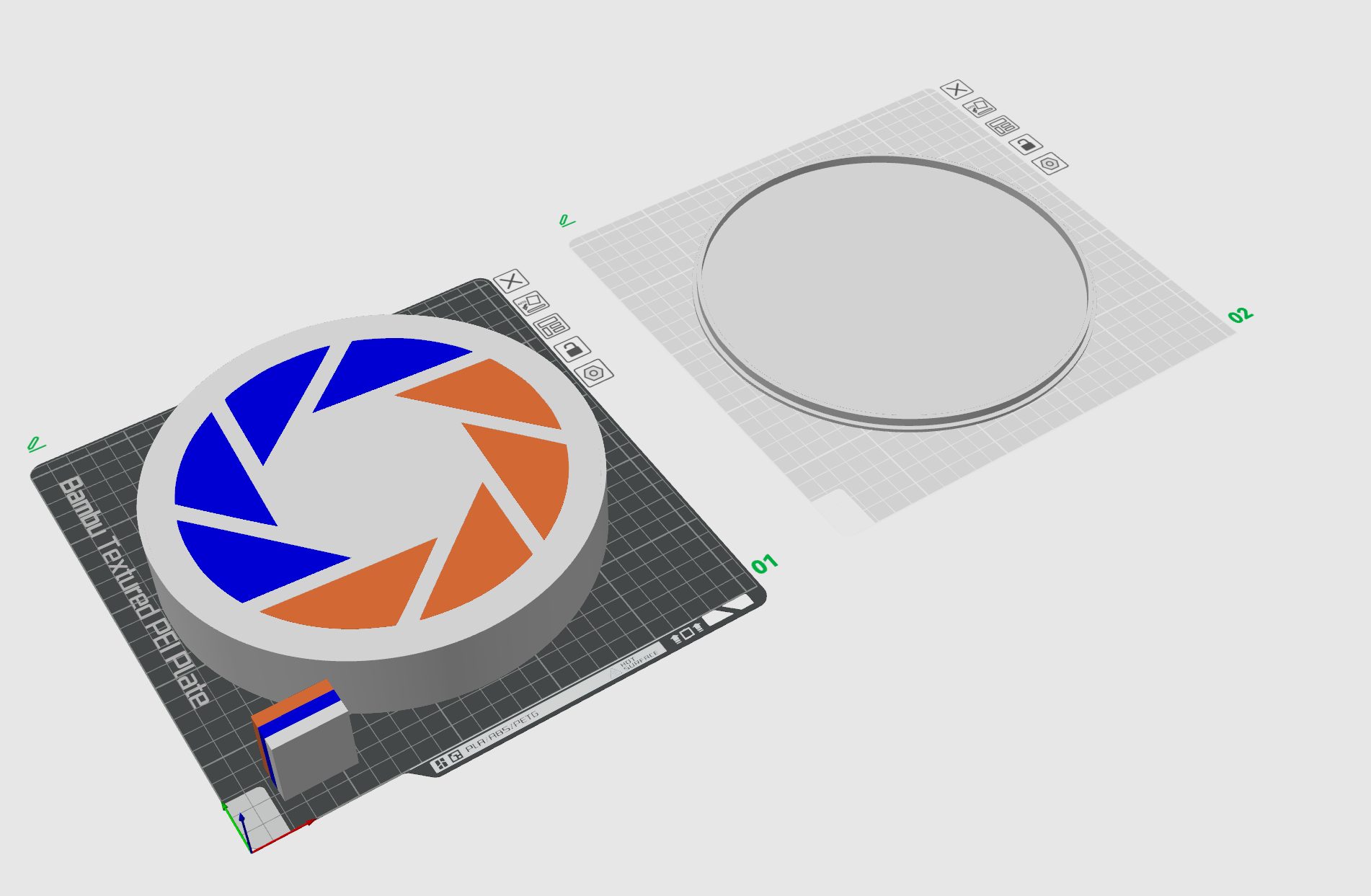 apertura portale lampada by downsbdld domestico arredamento scienza 3D print model - Mito3D