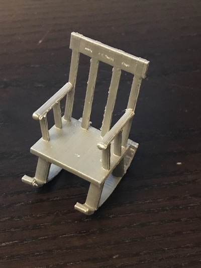 balanceo silla by maureen nemetski juguetes juegos casa muñecas mueble mecedora 3d print model - Mito3D