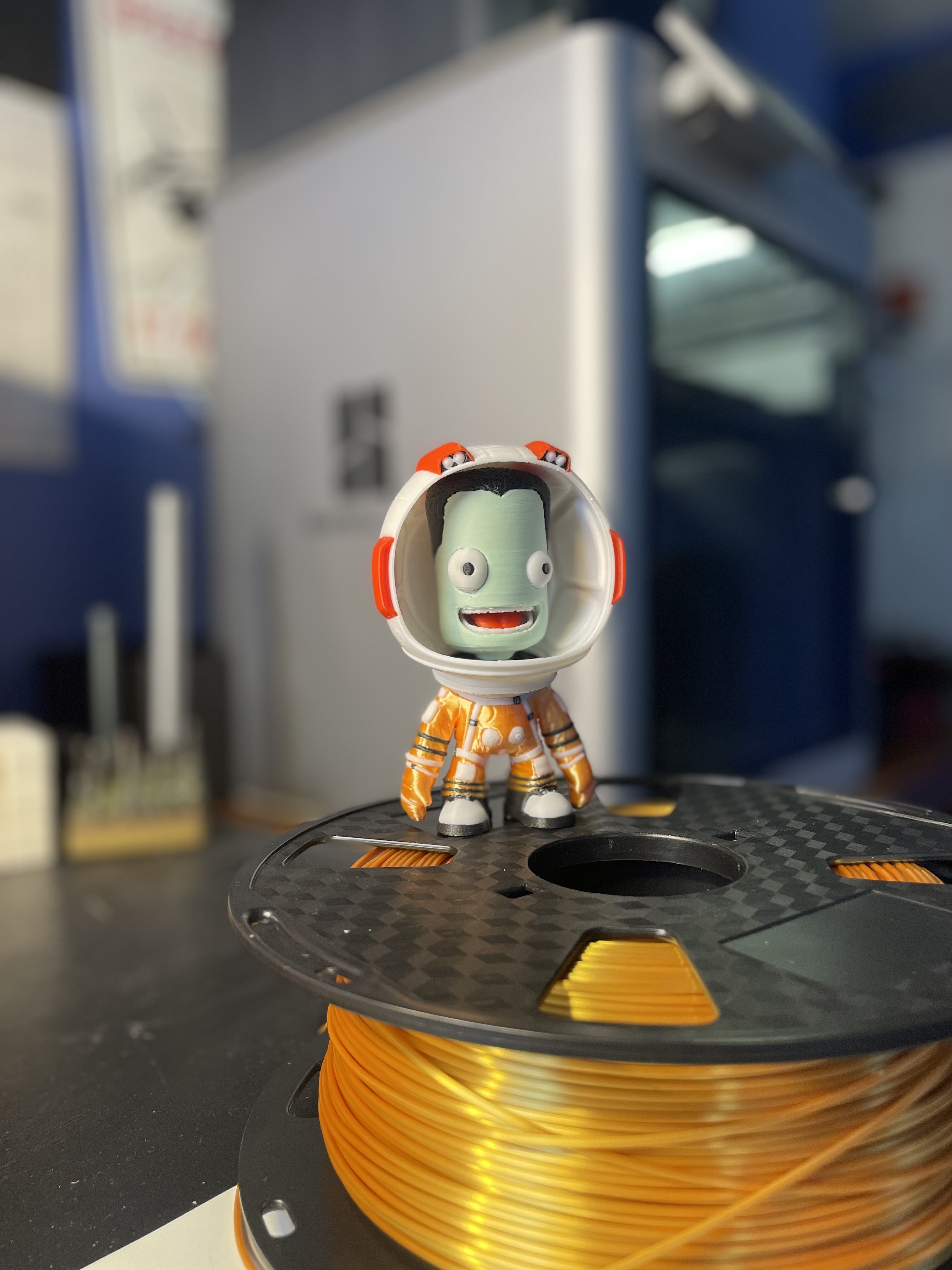 mehrfarbig kerbal platz programm bambu labor ams neu gemischt by fischadler designs kunst skulpturen raumfahrtprogramm bambulab 3D print model - Mito3D