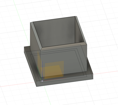 quadrado biscoito cortador 2 5x2 5 cm by marco casa modelos cozinha cortadores molde bolachas 3d print model - Mito3D