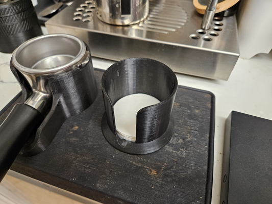 58mm filter papier halter unterstützung espresso by renori haushalt haus modelle kaffee 3d print model - Mito3D