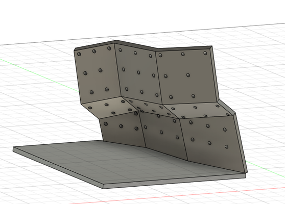 desktop climbing bouldering wall by chen716 art models climbingwall toy 3d print model - Mito3D