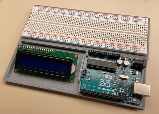 arduino tablero circuitos soporte by prilchen 3d impresora partes 3d print model - Mito3D