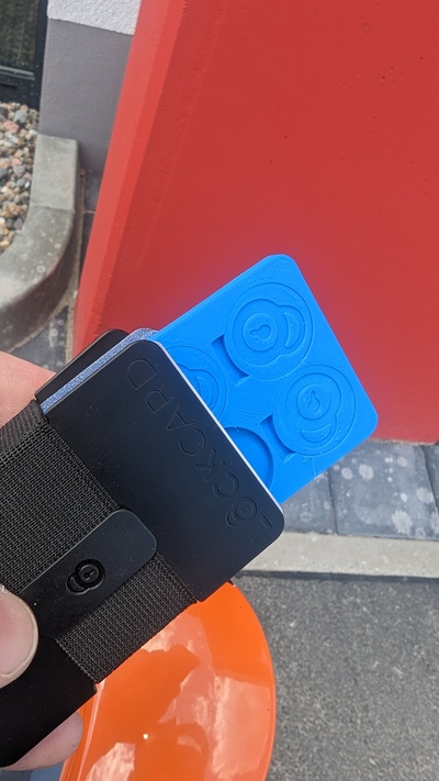 kilitli kart cüzdan einkaufswagen chip kakma by moda modeller euro yonga einkaufen 3d print model - Mito3D