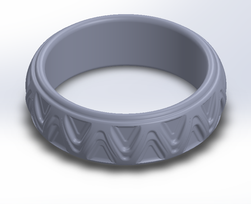 ring by johnutica mode schmuck 3d print model - Mito3D