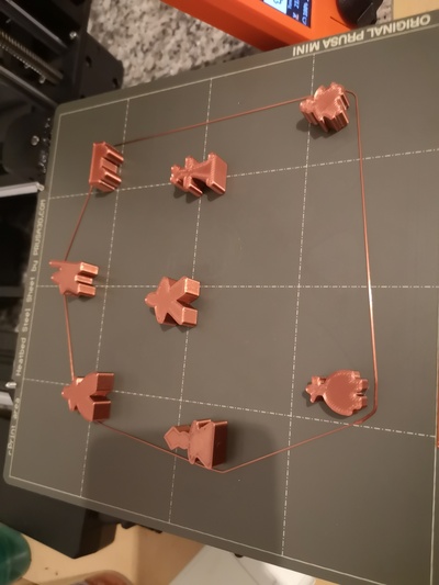 carcassonne meeples by alex tônica 3d brinquedos jogos borda meeple 3d print model - Mito3D
