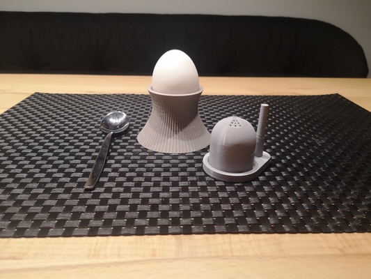 cooling tower egg cup nuclear power station salt shaker by alex tonic 3d household house models eggcup powerstation 3d print model - Mito3D