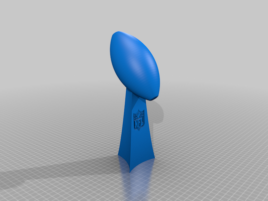 lombardi trophy by pmehndiratta1 household house models football thingiverse 3d print model - Mito3D