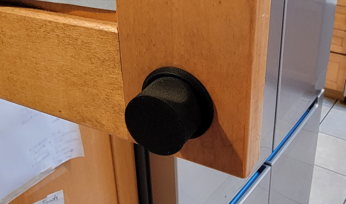 cilíndrico gabinete botão torrão firmeza by agradável casa decoração cozinha lavanderia banheiro 3d print model - Mito3D