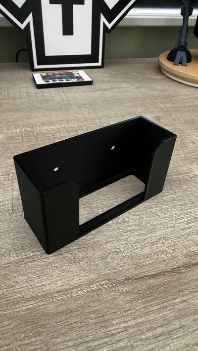simple 5-port network switch wall holder by teedeebee hobby & diy mount 3d print model - Mito3D