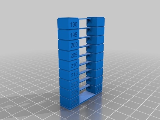 ender 3 pla temperatura torre fácil bltouch remezclado by marcos p 3d impresora prueba modelos ender3 3d print model - Mito3D