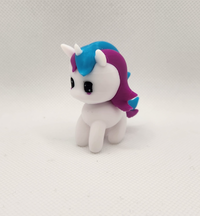 cute baby unicorn by fillifuu miniatures creatures painted 3d print model - Mito3D