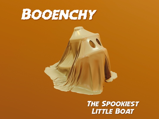 booenchy spookiest benchy boat by bradherman art sculptures halloween costume benchyboat ghost spooky easy fun cute decor pla cloth drape simulation kids toy october fast sculpture creative cosplay silk 3d print model - Mito3D