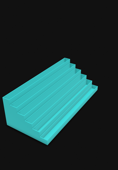 simples pilha estante by deanne256 ferramentas organizadores 3d print model - Mito3D