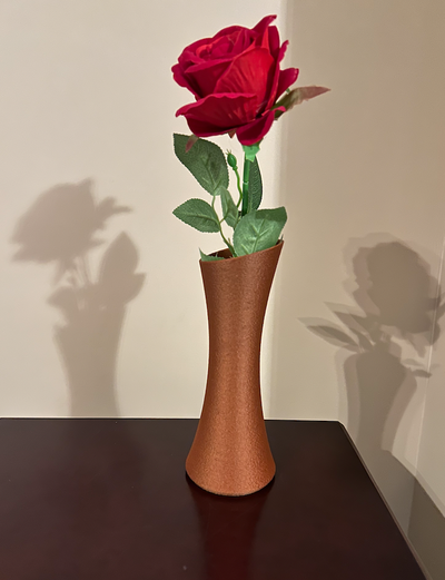 moderno florero by diseños casa decoración diseño flor planta maceta medio siglo apoya fácil hermoso plantador rosas rosa 3d print model - Mito3D