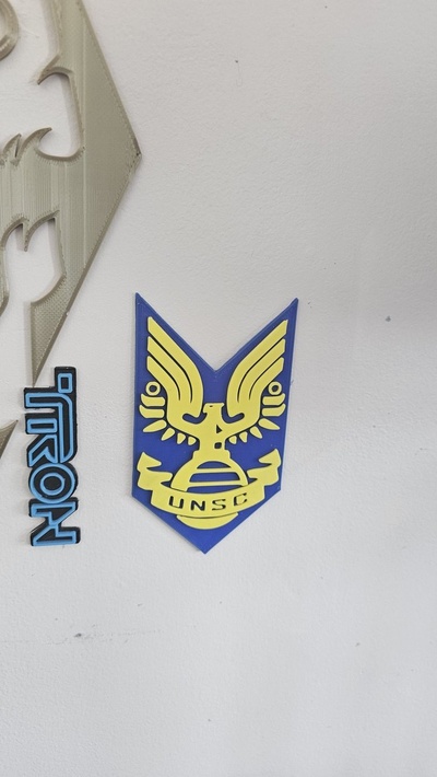 halo usnc logo by thisnoise art models gaming 3d print model - Mito3D