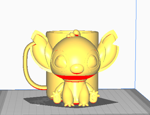 stitch cup by bigchungus toys & games 3d print model - Mito3D