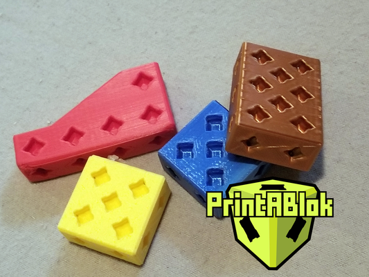 printablok bigguns by joealarson toys & games construction 3d print model - Mito3D
