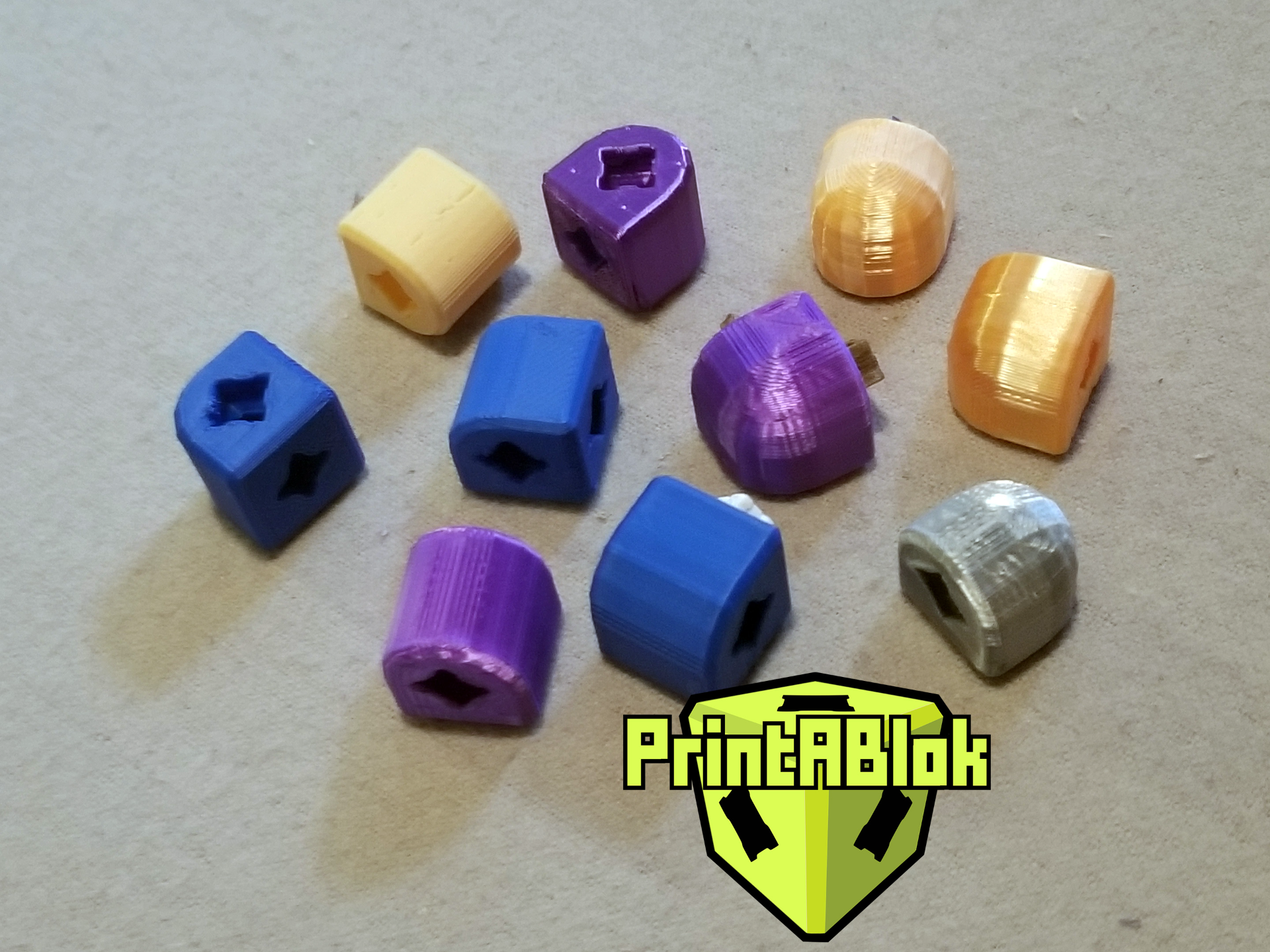 printablok chanfro bloks by joealarson brinquedos jogos 3D print model - Mito3D