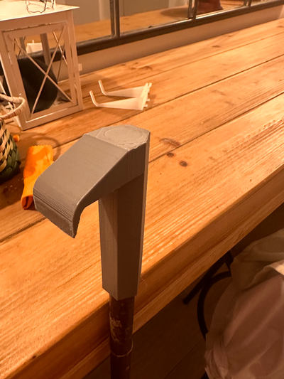 simples gancho by vecho mirakk ruja ferramentas velox cajado ferramenta 3d print model - Mito3D