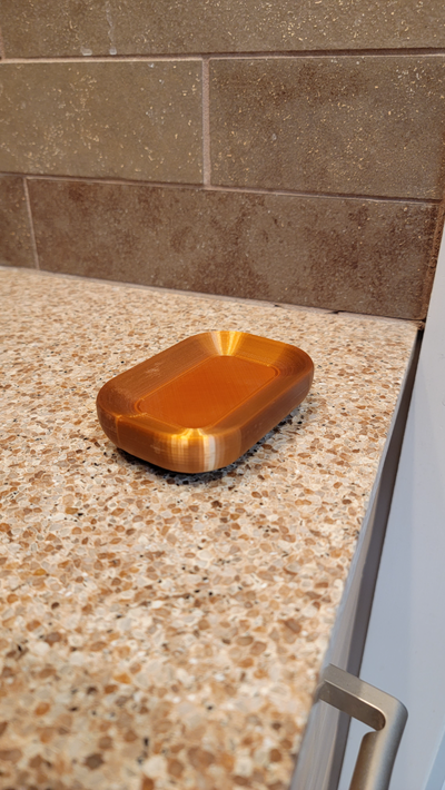 savon plat by ménage décor salle bains caisse accessoires douche 3d print model - Mito3D