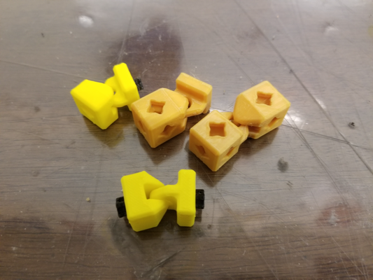 printablok flexi by joelarson jouets jeux construction 3d print model - Mito3D