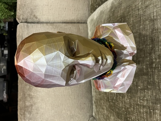poly mannequin modèle remixé by adriangarside art sculptures afficher 3d print model - Mito3D